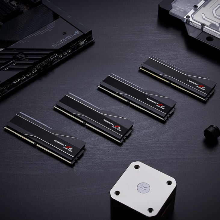 G.Skill Trident Z5 Neo RGB DDR5-6000 RAM, CL30, EXPO - 64 GB Dual-Kit, schwarz image number 6