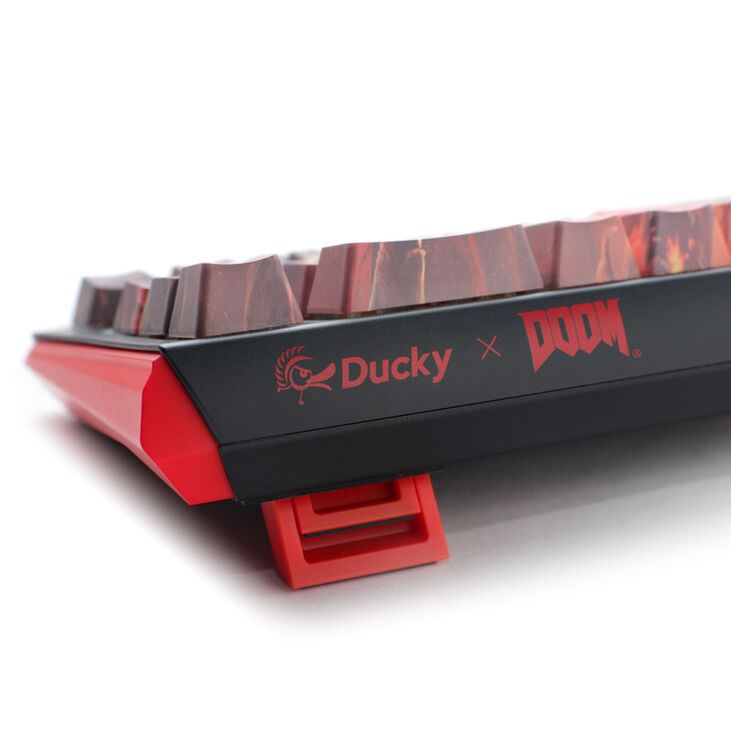 Ducky x Doom One 3 SF Gaming Tastatur, RGB LED - MX-Silent-Red image number 8