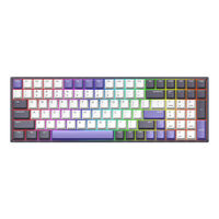 IQUNIX F97 Lavandin Wireless Gaming Keyboard, RGB - MX-Red (US)