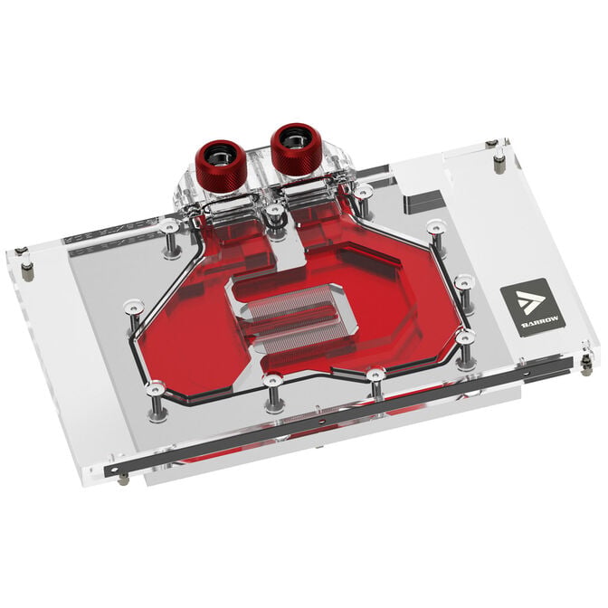 Barrow MSI Suprim 5090 GPU Water Block - White image number 2