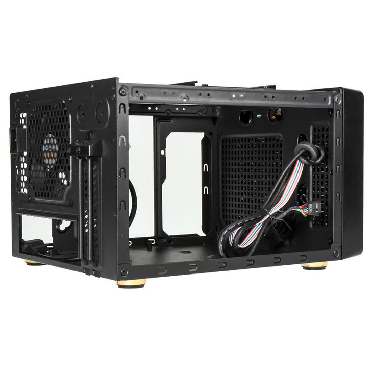 Kolink Satellite Mini-ITX- / Micro-ATX-Gehäuse - schwarz image number 3