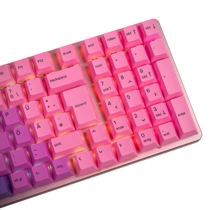 Glorious GMMK 2 Full-Size Tastatur, Gateron Brown, GPBT-Nebula-Keycaps, DE-Layout - King Deal image number 4