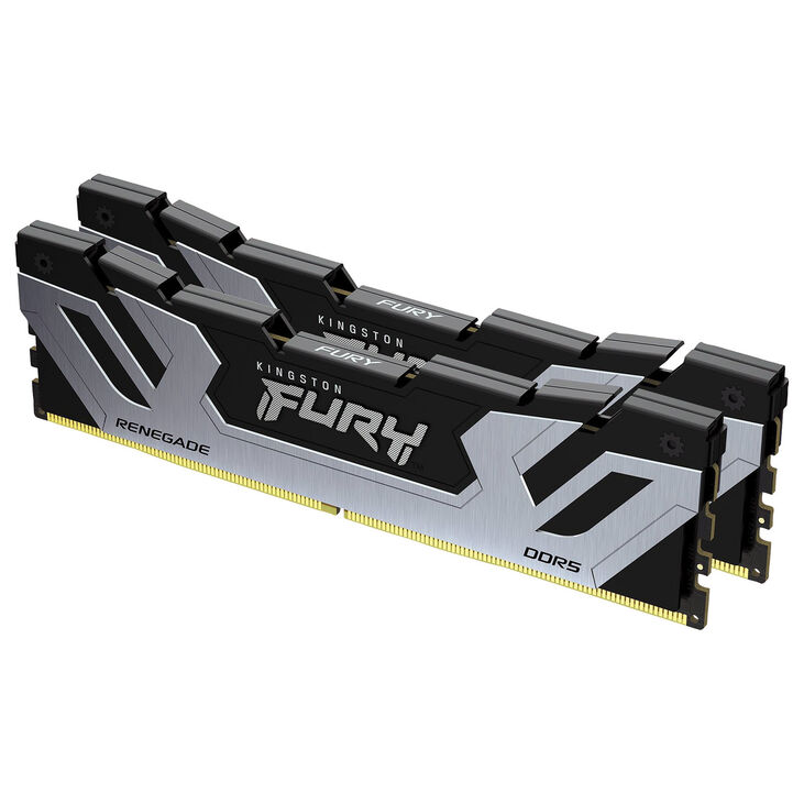 Kingston Fury Renegade DDR5-8400 RAM, CL40, XMP 3.0, CUDIMM - 48 GB Dual Kit, silver image number 0
