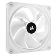 Corsair iCUE LINK QX140 RGB Series, PWM fan, 2-pack including RGB controller - 140mm, white, starter image number null