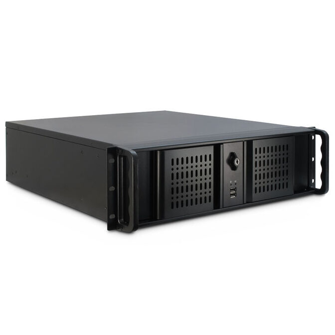 Inter-Tech 3U 3098-S, 19" Rack Servergeh&auml;use - schwarz image number 0