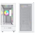 Montech XR Midi-Tower, Tempered Glass - wei&szlig; image number null