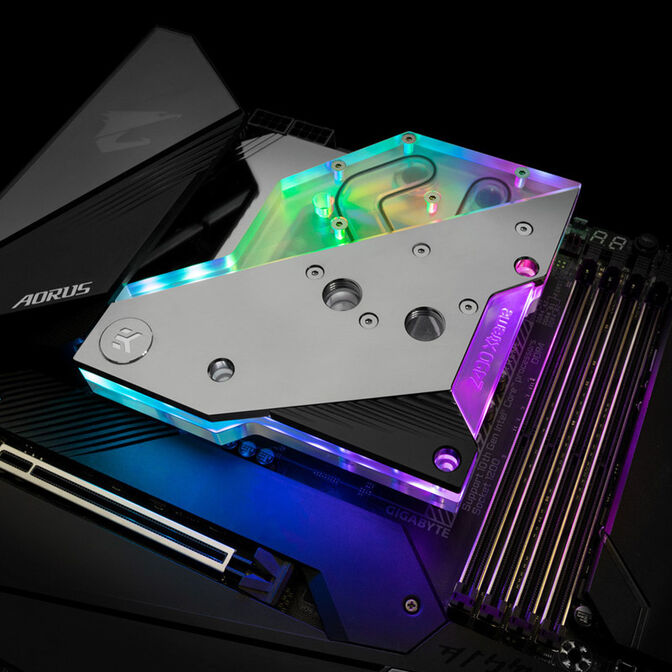 EK Water Blocks EK-Quantum Momentum AORUS Z490 Xtreme D-RGB - Acrylic image number 3