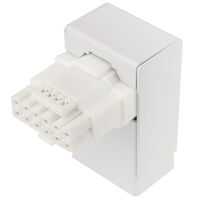 Kolink Core Pro 12V-2x6 90 Degree Adapter - Type 1 - White