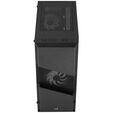 Aerocool Menace Saturn RGB Midi-Tower, Tempered Glass - schwarz image number null