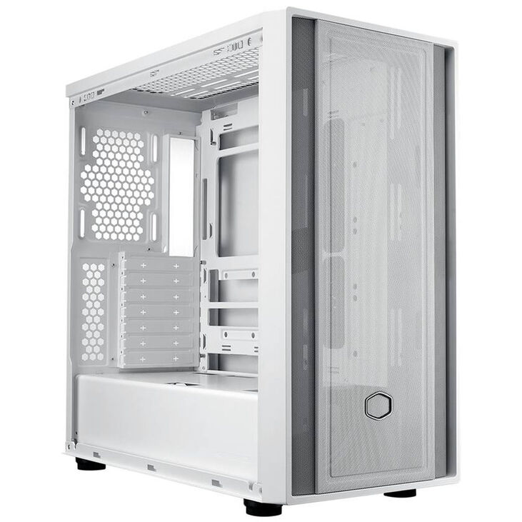 Cooler Master MasterBox 600 Lite PC-Gehäuse, Midi-Tower, E-ATX, Tempered Glass - weiß image number 5