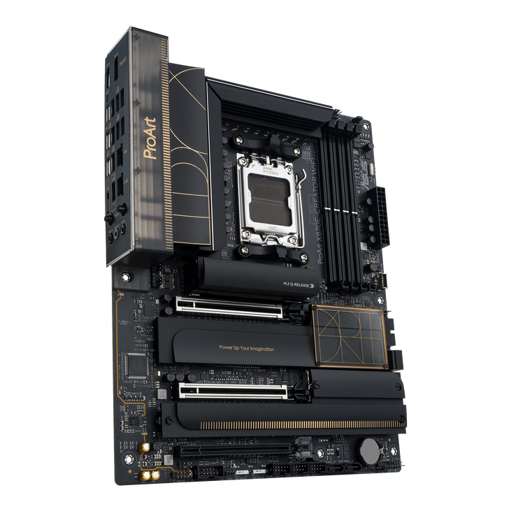 ASUS ProArt X870E-Creator WiFi Mainboard, AMD X870E, Sockel AM5, DDR5 image number 3