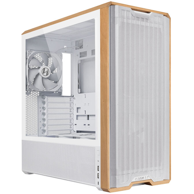 Lian Li Lancool 217 PC-Geh&auml;use, Midi-Tower, ATX, Tempered Glass - wei&szlig; image number 0