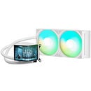 TRYX PANORAMA ARGB 280 All-in-One Liquid Cooling, 3D-AMOLED Display &ndash; 280mm, White