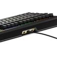 Glorious GMMK 3 Pro HE 75% Gaming Keyboard, Fox HE Switches - ISO-UK, black image number null