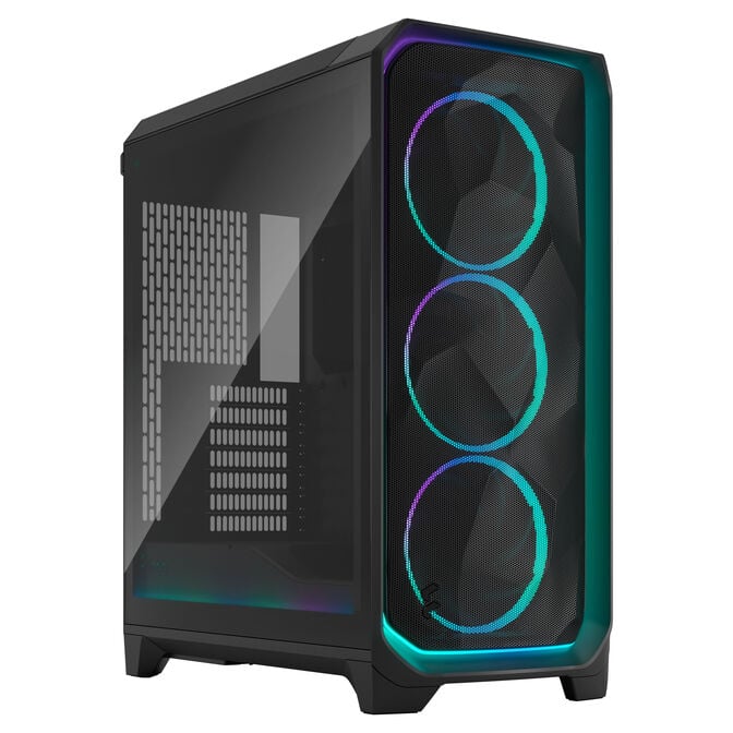 Fractal Design Meshify 3 Ambience Pro RGB TG Light PC-Geh&auml;use, Midi-Tower, E-ATX - schwarz image number 0