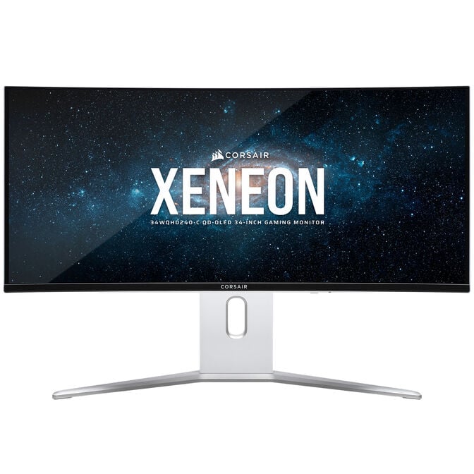 Corsair Xeneon 34WQHD240-C, 34-inch Gaming Monitor, 240Hz, OLED, G-SYNC Compatible image number 0