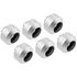 Optimus Hardtube Fittings, 14mm, 6er Pack mit Werkzeug - silber image number null