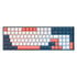 IQUNIX F97 Coral Sea Wireless Gaming Keyboard, RGB - MX-Silent-Red (US) image number null