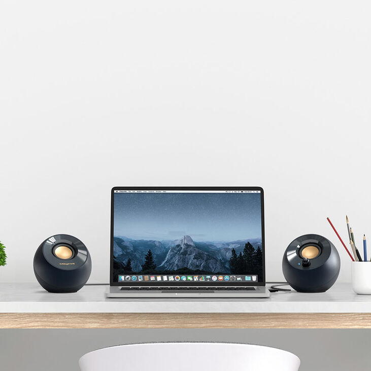 Creative Pebble V2 - 2.0 Speaker - Black image number 7