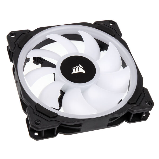 Corsair LL140 Node PRO High Performance PWM L&uuml;fter (RGB), Twin Pack inkl. Controller - 140mm image number 1