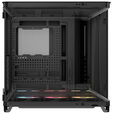Corsair AIR 5400 RS-R ARGB PC Case, Mid Tower, Tempered Glass, RGB - includes 3x 120mm Fans, black image number null