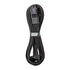 CableMod Universal Pro ModMesh 16-Pin to 16-Pin Cable, 90° Connector, Sleeved, StealthSense - Black, 60 cm, Var. A image number null