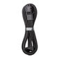 CableMod Universal Pro ModMesh 16-Pin to 16-Pin Cable, 90° Connector, Sleeved, StealthSense - Black, 60 cm, Var. A