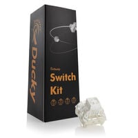 Ducky Kailh Box White Switches, mechanisch, 3-Pin, clicky, MX-Stem, 45g - 110 St&uuml;ck