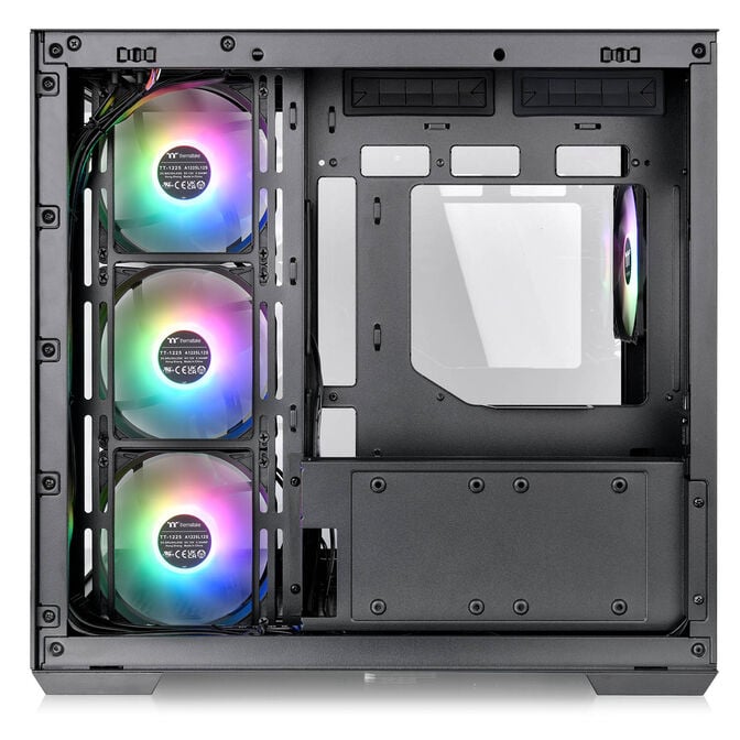 Thermaltake View 380 TG ARGB PC Case, Mid Tower, ATX, ARGB, Tempered Glass - Black image number 11
