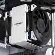 Noctua HC8 chromax.white CPU-K&uuml;hler-Abdeckung - wei&szlig; image number null