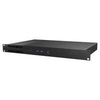 Akasa Galileo TU3 Plus Thin-Mini-ITX 1U Geh&auml;use, OEM - schwarz