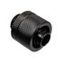 Alphacool Eiszapfen connector straight G1/4 inch female thread to 16/10mm - black image number null