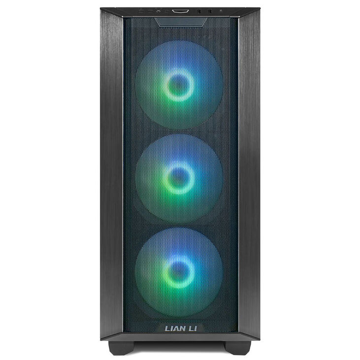 Lian Li LANCOOL III E-ATX-Gehäuse, Midi-Tower, RGB - schwarz image number 3