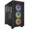 Corsair 3000D Airflow RGB, PC-Geh&auml;use, Midi-Tower, ATX, Tempered Glass - schwarz