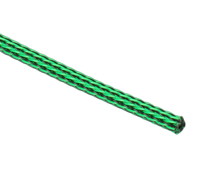 Techflex Flexo PET Sleeve 3mm - green/black, 1m image number 0