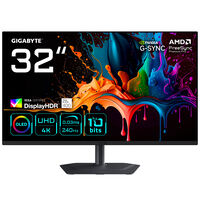 GIGABYTE MO32U2, 31.5-inch Ultra-HD Gaming Monitor, 240Hz, QD-OLED Panel, FreeSync Premium Pro