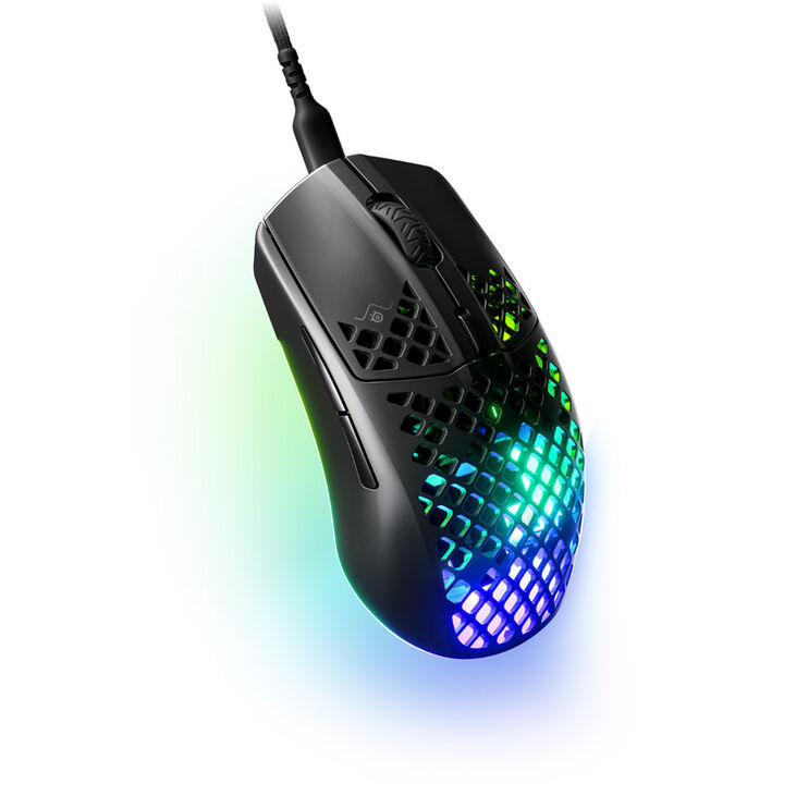SteelSeries Aerox 3 Gaming Mouse - matte black image number 1