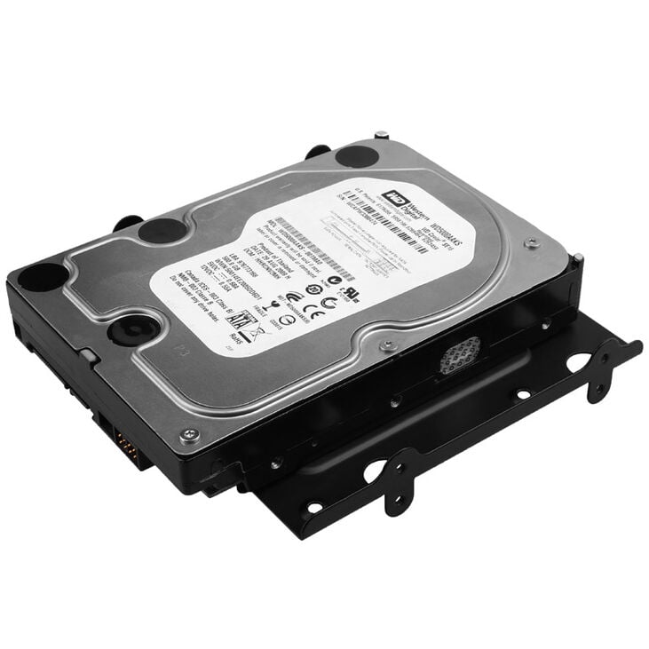 AXAGON RHD-435 mounting frame for 4x 2.5"/2x 2.5" + 1x 3.5" in 5.25" slot - black image number 3
