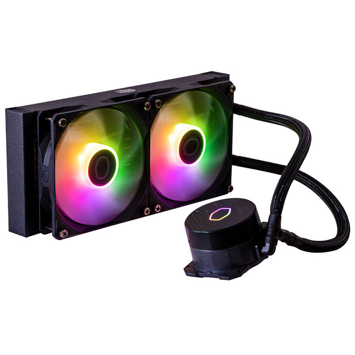 Cooler Master MasterLiquid 240L Core ARGB Komplett-Wasserkühlung - schwarz image number 0