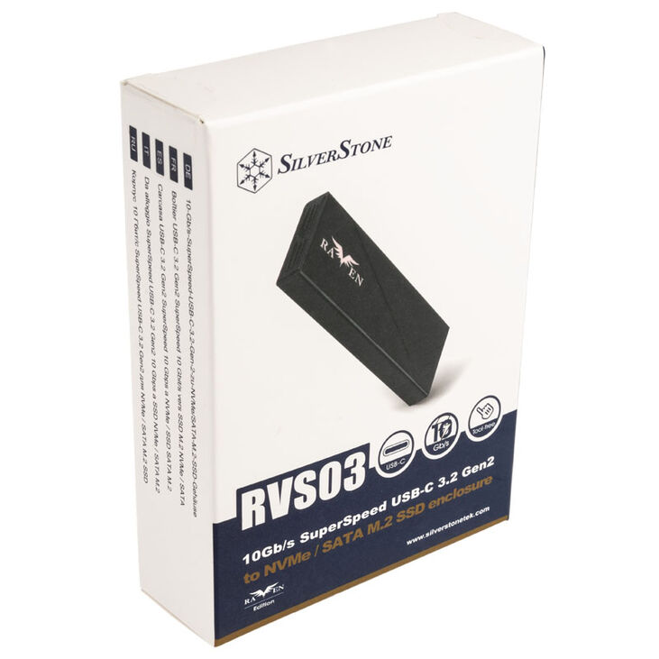 SilverStone SST-RVS03 M.2 SSD enclosure, USB-C image number 4