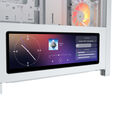 CORSAIR FRAME 4000D LCD RS PC-Geh&auml;use, Midi-Tower, ATX, ARGB, Tempered Glass - wei&szlig; image number null