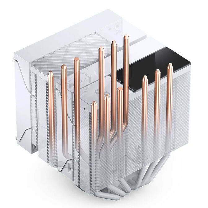 Jonsbo CC90 CPU-K&uuml;hler, Dual-Tower, 130mm PWM-L&uuml;fter, Segmentanzeige - schwarz image number 7