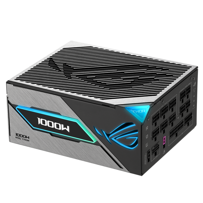 ASUS ROG Thor Platinum III, 80 PLUS Platinum Netzteil, modular, ATX 3.1, PCIe 5.1 - 1.000 Watt image number 1