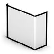 JONSBO TK‑4 Wood PC‑Geh&auml;use, Midi‑Tower, ATX, Tempered Glass - schwarz image number null
