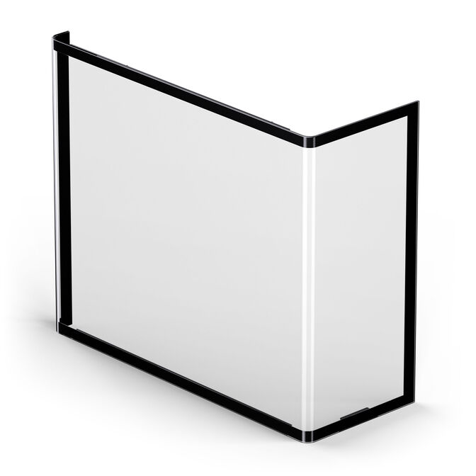 JONSBO TK‑4 Wood PC‑Geh&auml;use, Midi‑Tower, ATX, Tempered Glass - schwarz image number 18