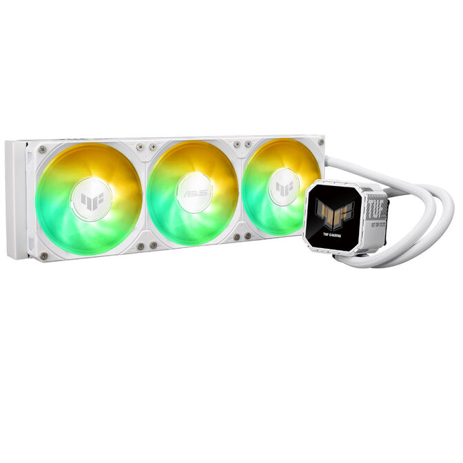ASUS TUF Gaming LC III 360 ARGB LCD AiO Wasserk&uuml;hlung - 360mm, wei&szlig; image number 0