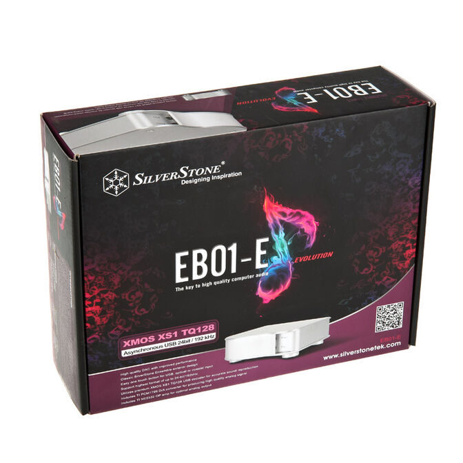 SilverStone SST-EB01S-E Ensemble Digital to Analog Converter - silber image number 5