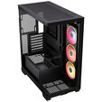 Corsair 3500X LX-R PC Case, Mid Tower, E-ATX, RGB, Tempered Glass - black image number null