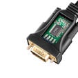 AXAGON ADS-1PQN Adapter Cable, RS-232 COM Port to USB 2.0 - FT232RL Chip image number null