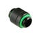 Bitspower Adapter gerade G1/4 Zoll AG auf G1/4 Zoll AG - drehbar, schwarz matt